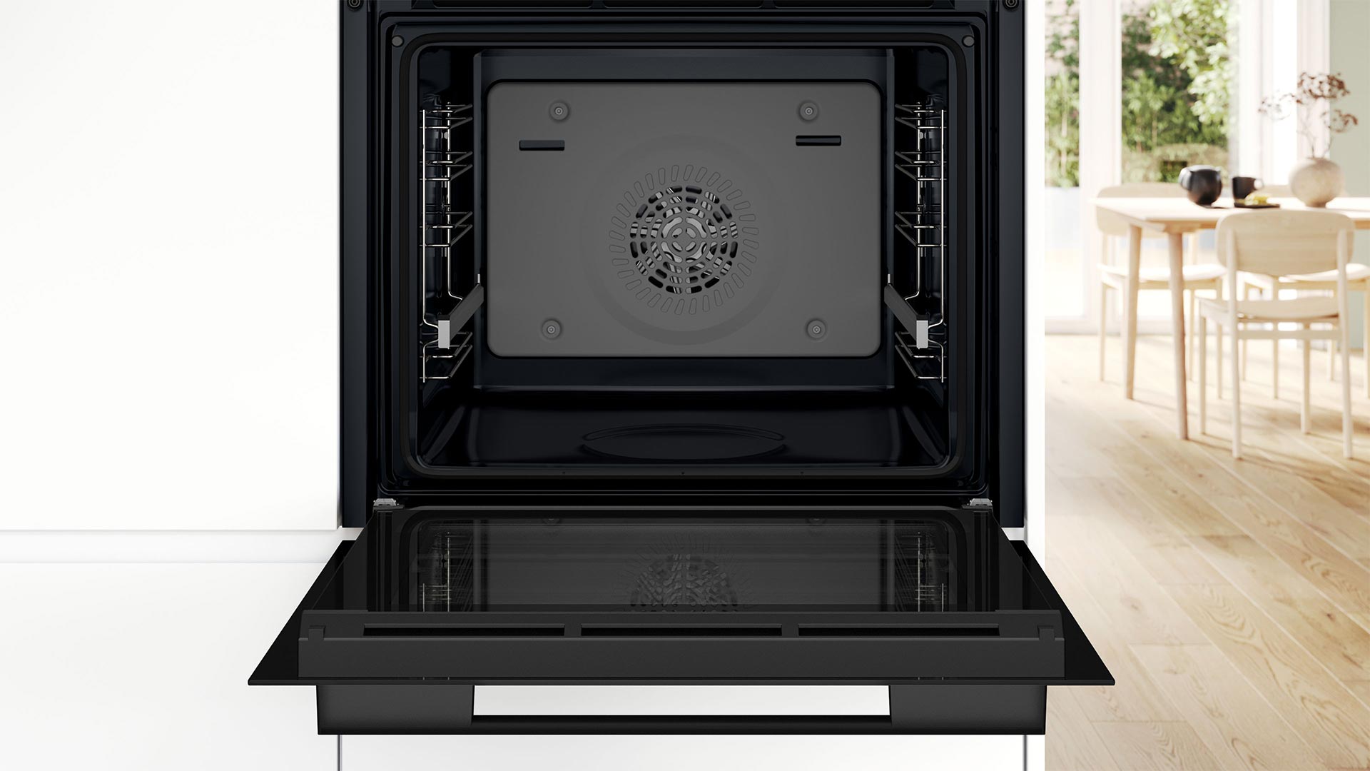 Духова шафа з функцією додавання пари вбудовувана BOSCH HUA736EA0T