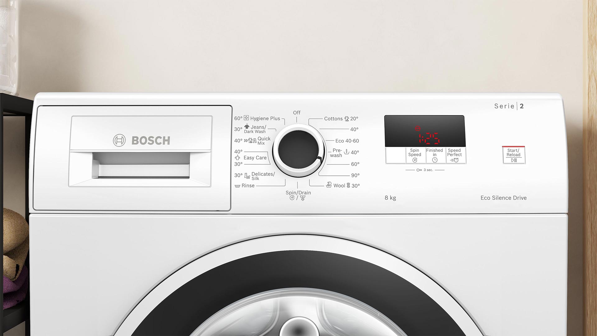 Пральна машина BOSCH WGE03200BY