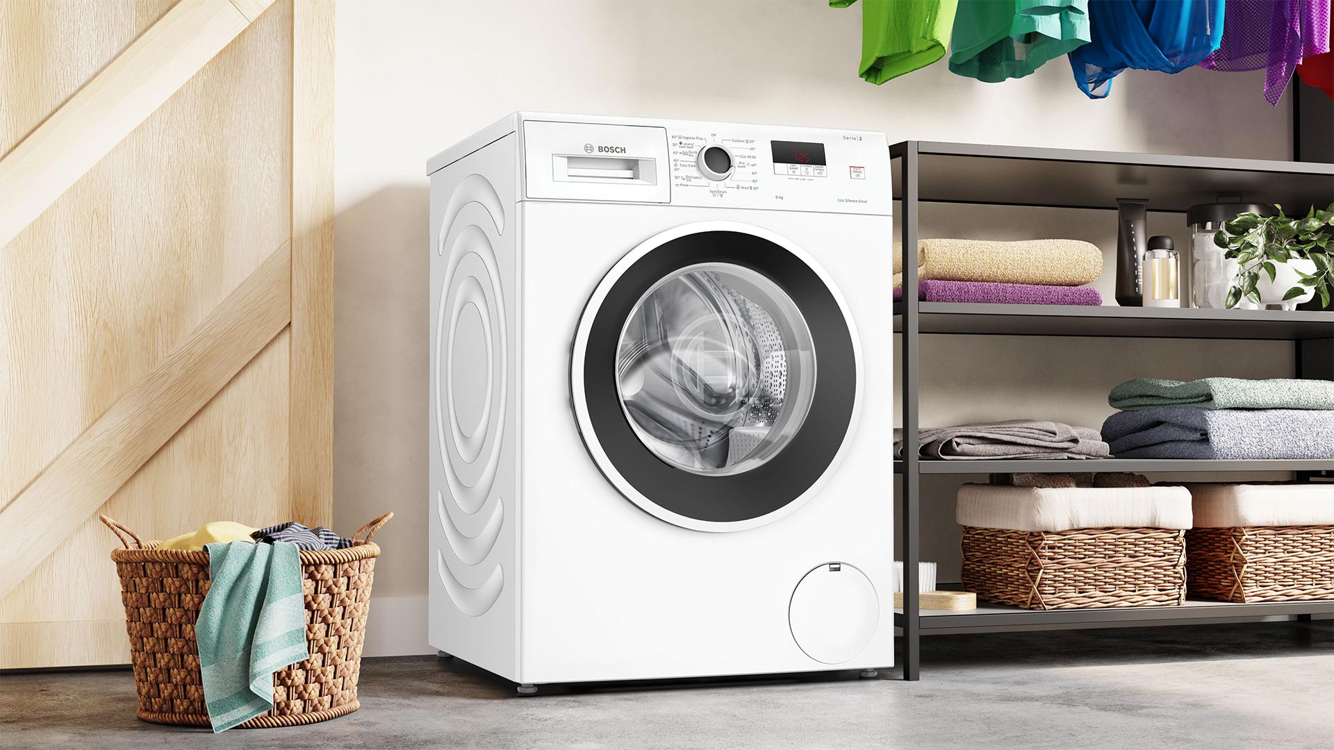 Пральна машина BOSCH WGE03200BY