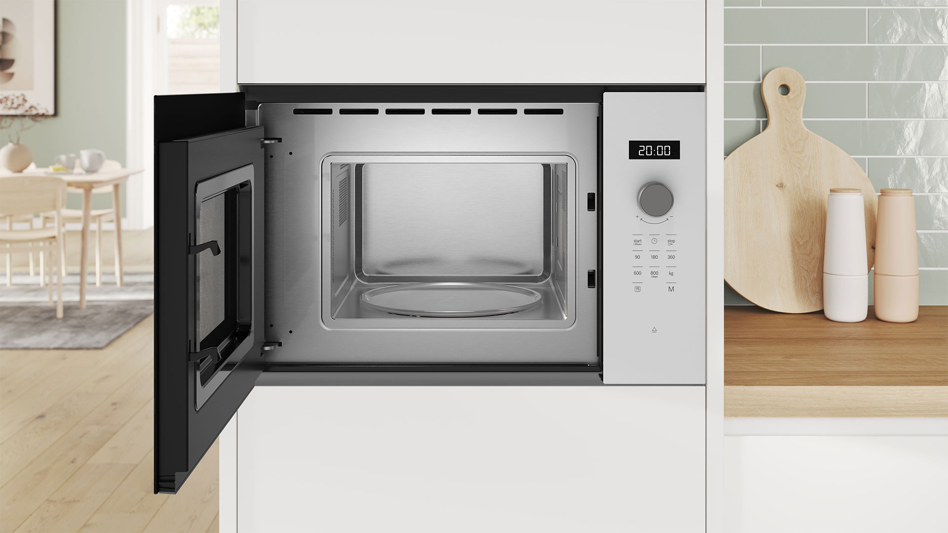 Мікрохвильова піч BOSCH BFL524MW2