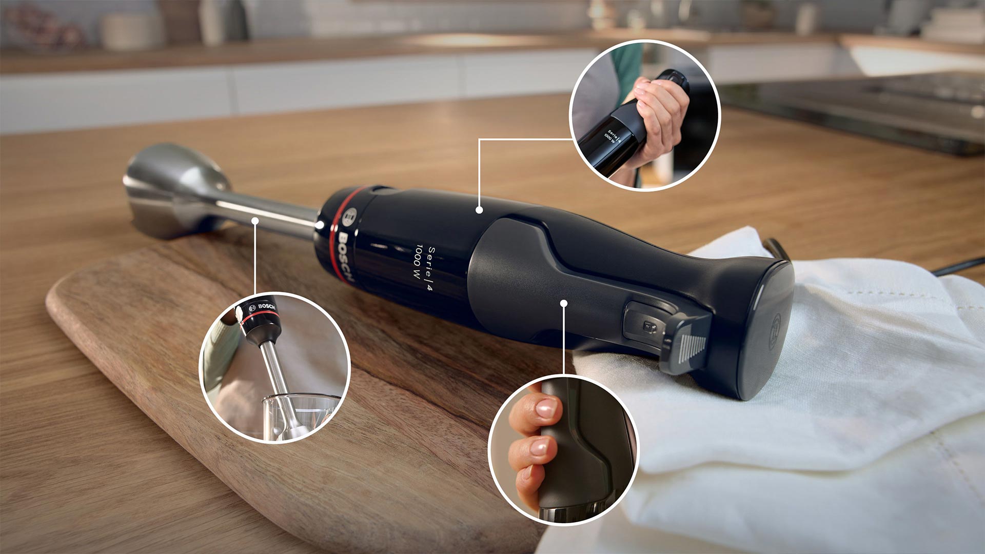 Блендер занурюваний BOSCH MSM4B621
