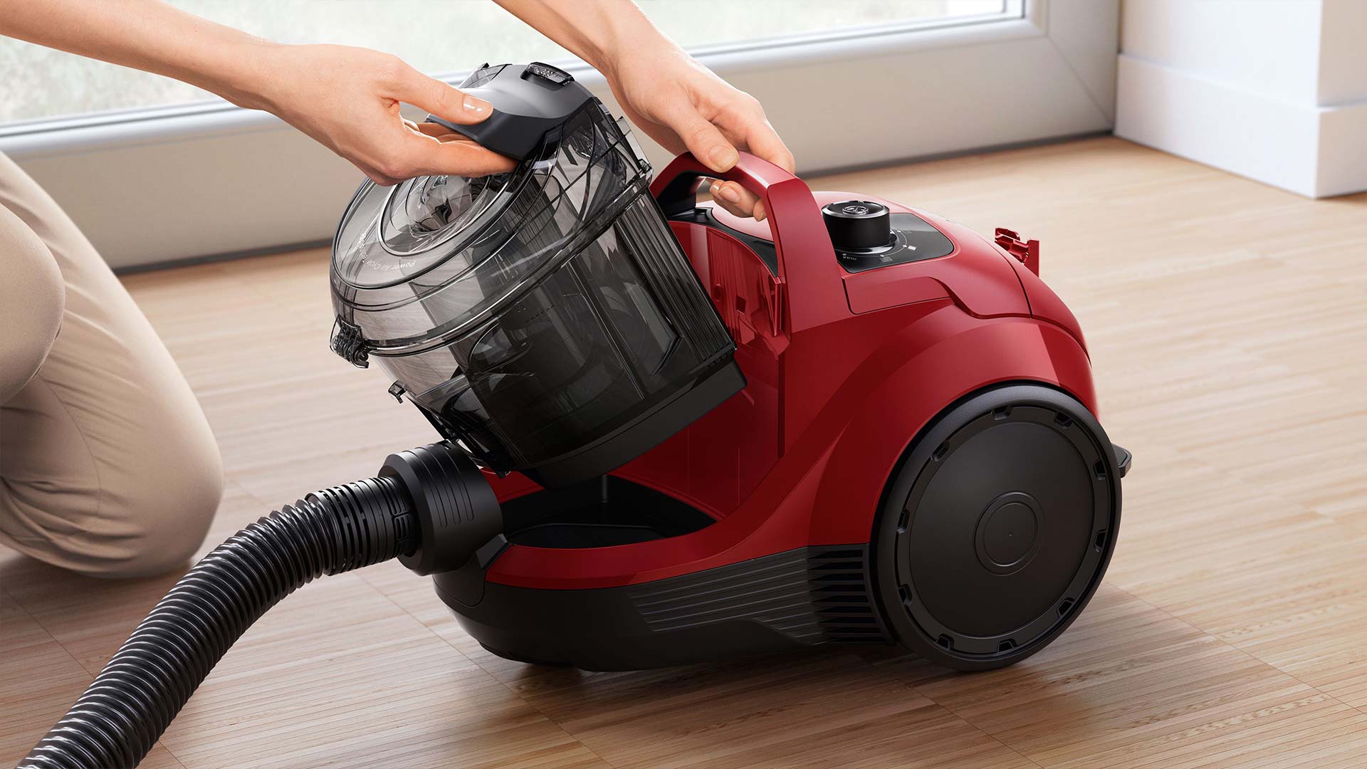 Пилосос з контейнером BOSCH BGC21X350