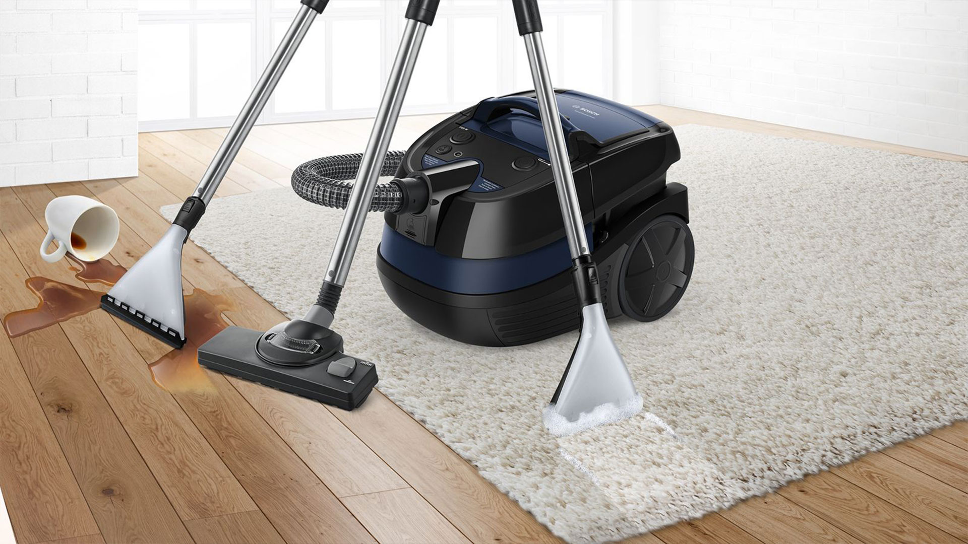Пилосос миючий з аквафільтром BOSCH BWD41700