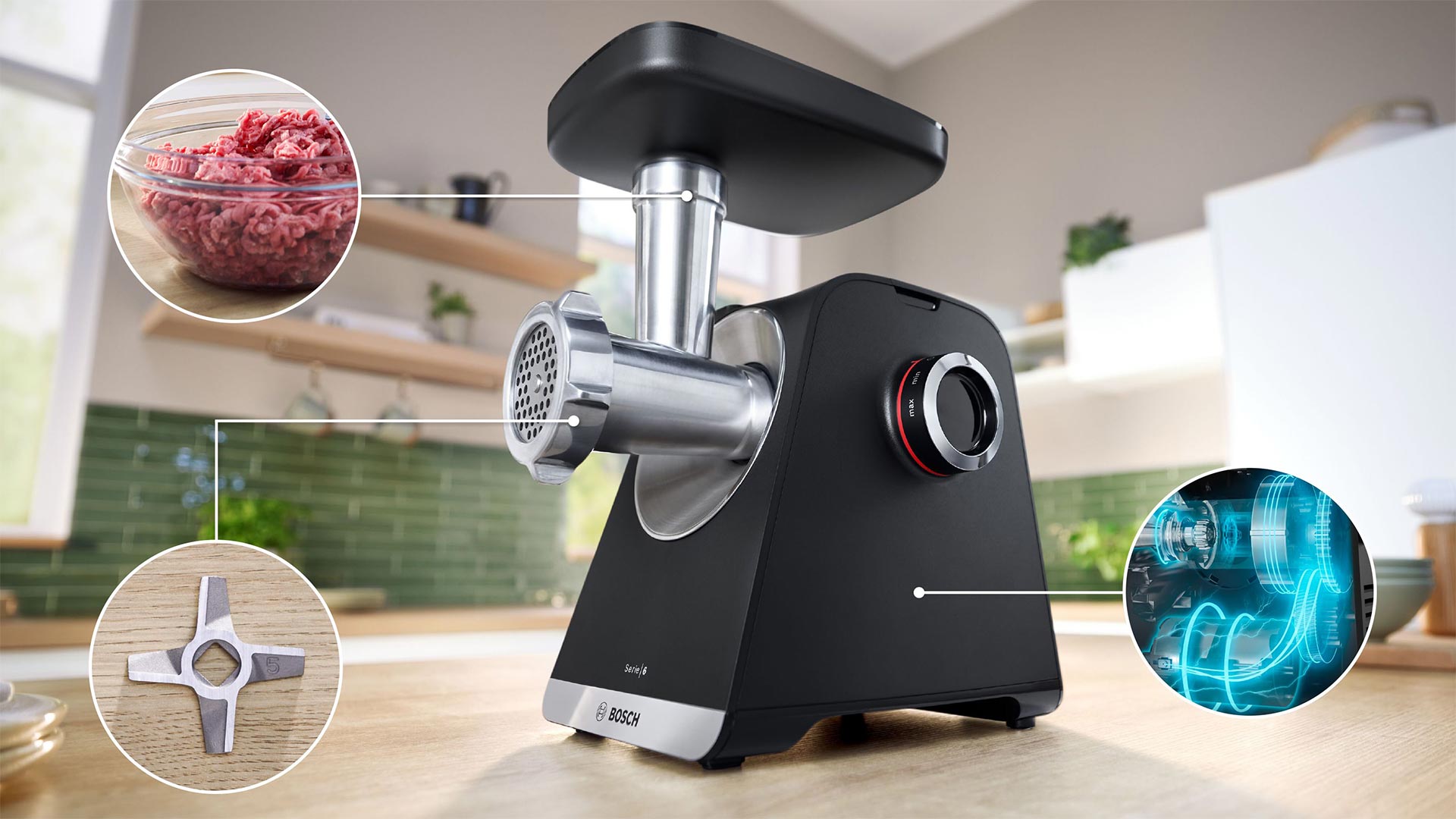 М'ясорубка BOSCH MFWS660B