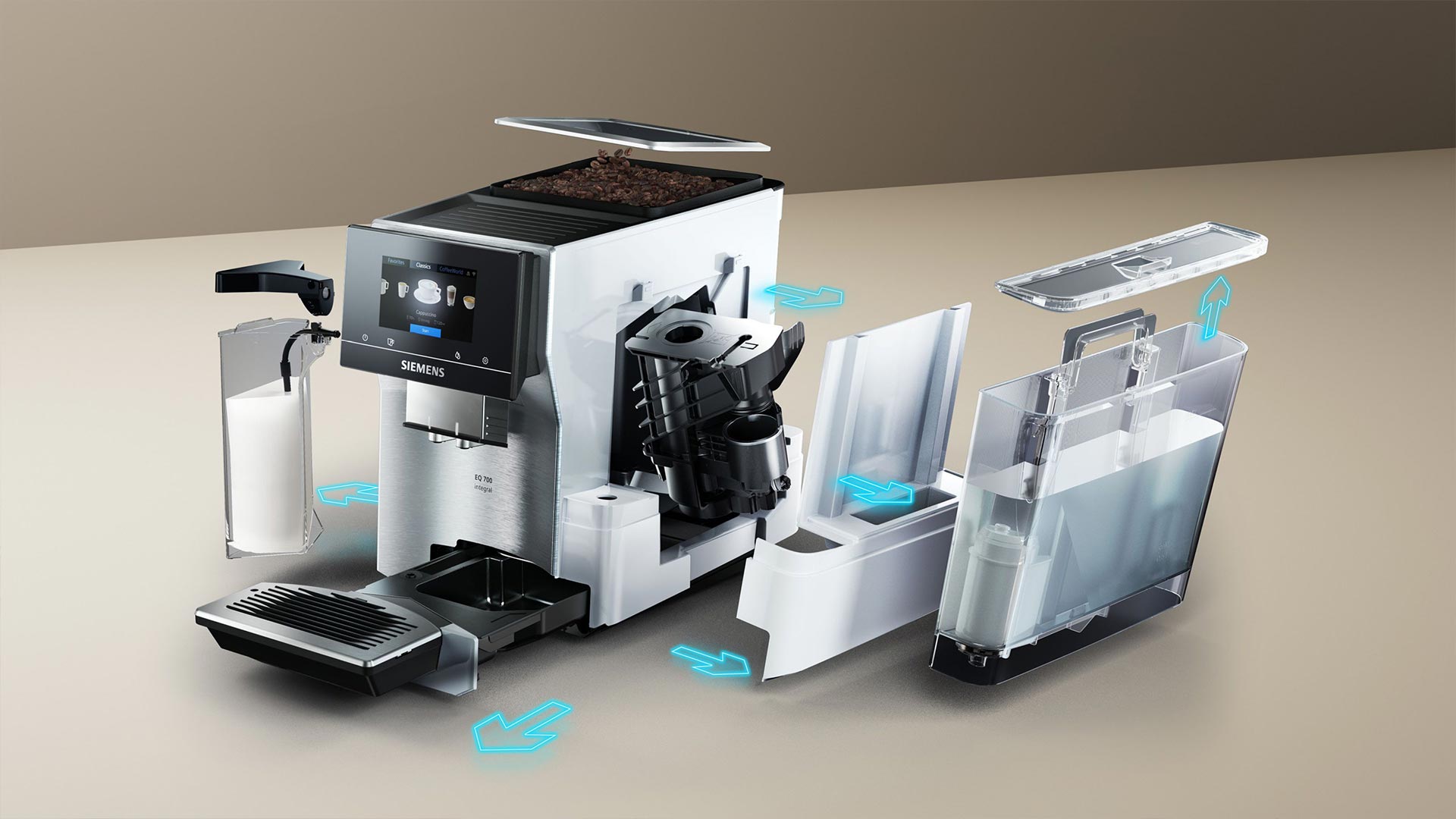 Автоматична кавомашина SIEMENS TQ715R03