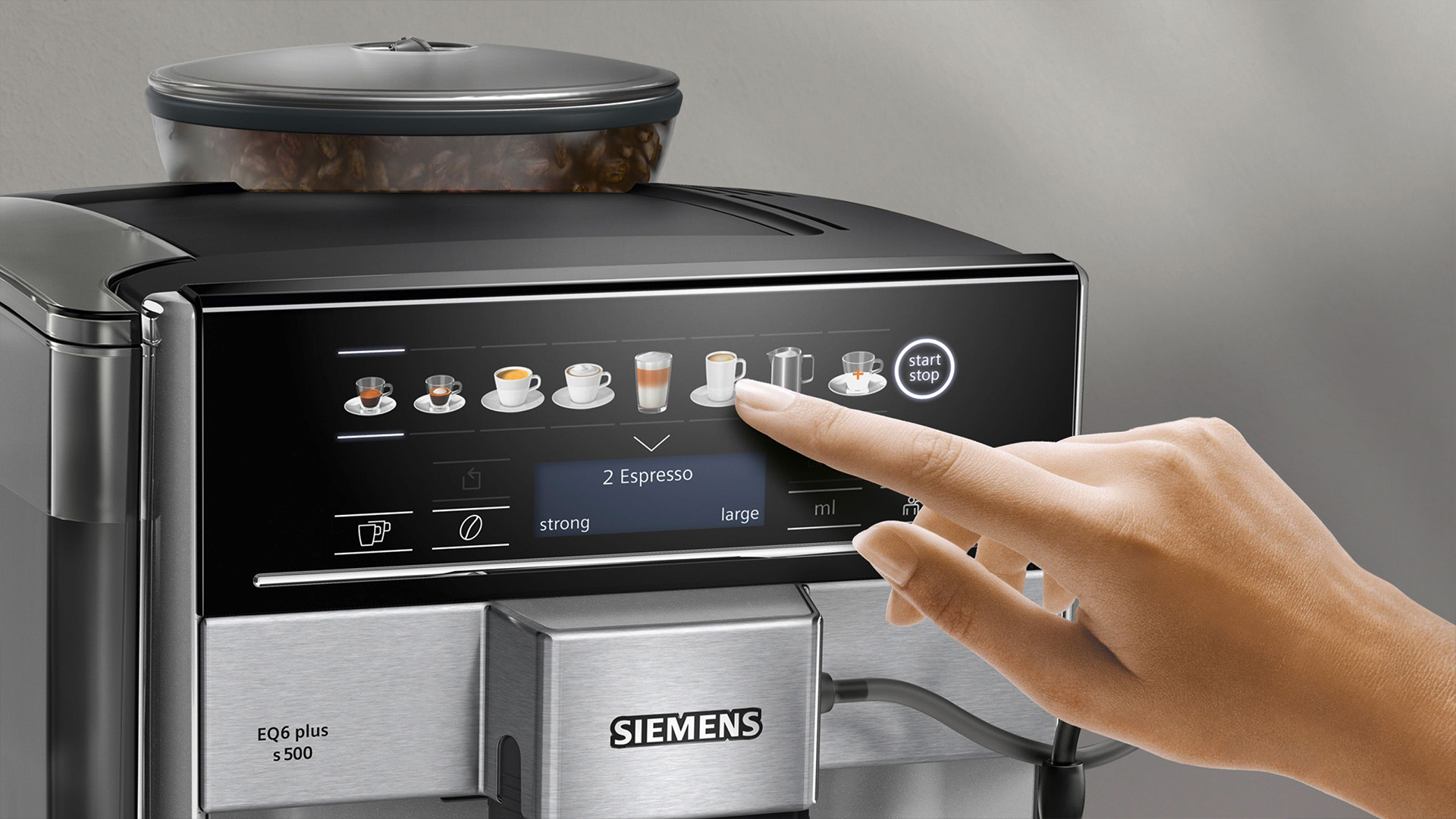 Повністю автоматична кавомашина SIEMENS TE655203RW