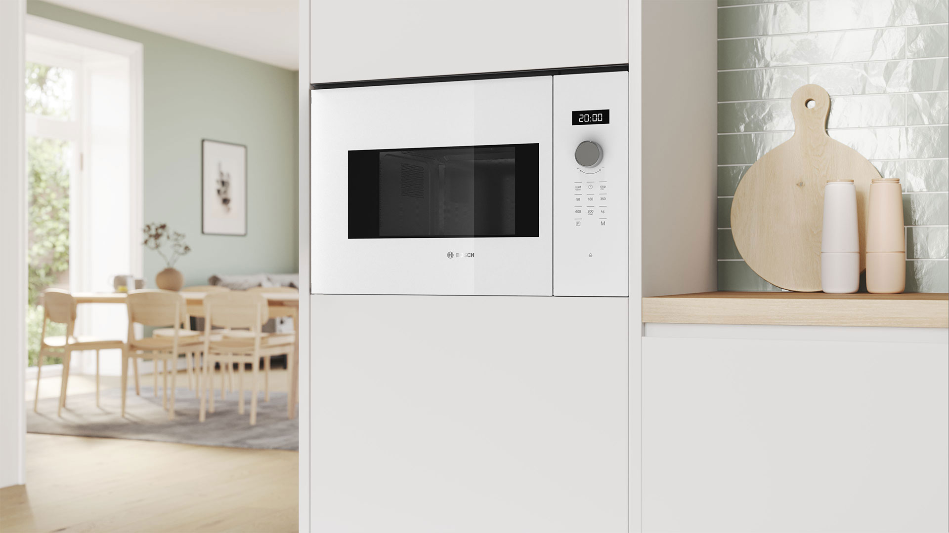 Мікрохвильова піч BOSCH BFL524MW2