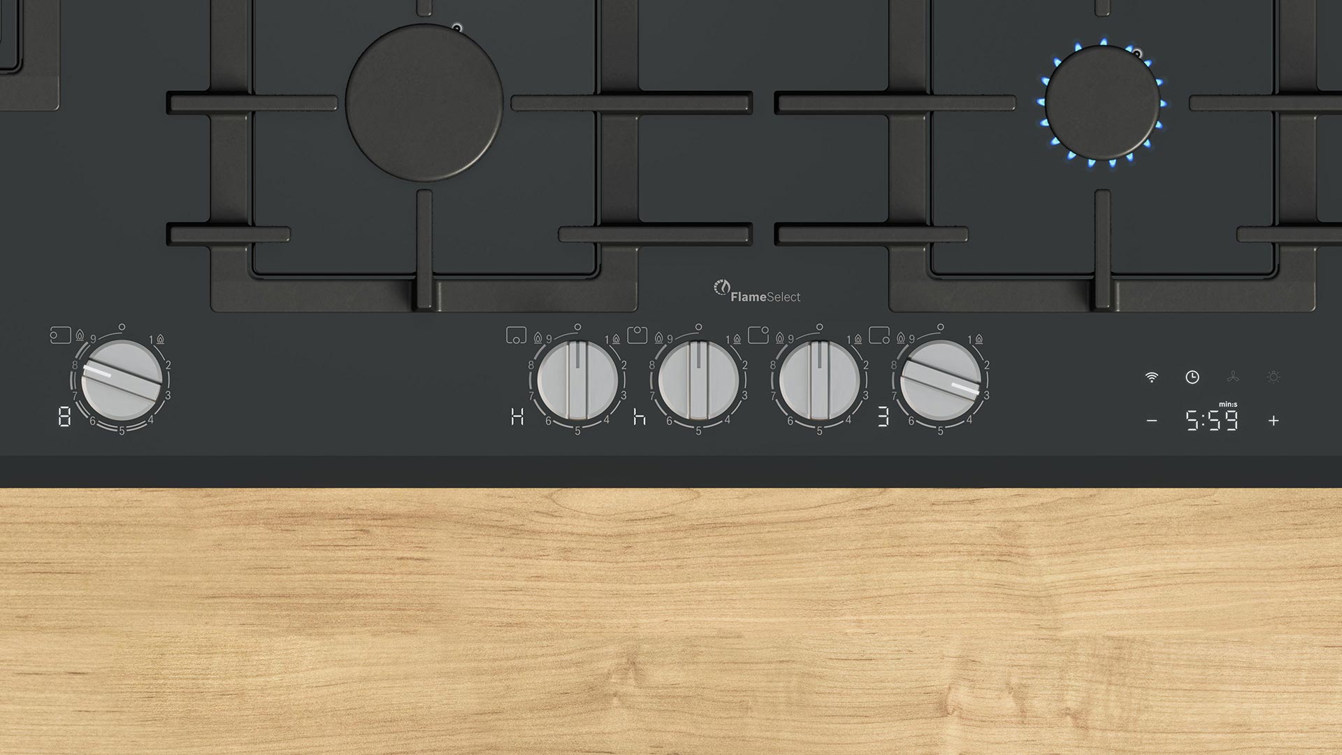 Варильна панель газовая BOSCH PRS9A6H40