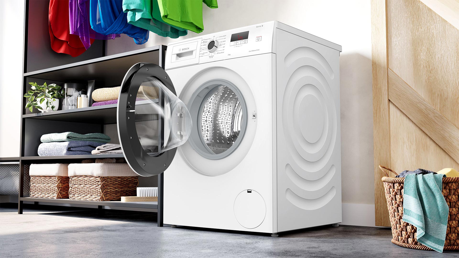 Пральна машина BOSCH WGE03200BY