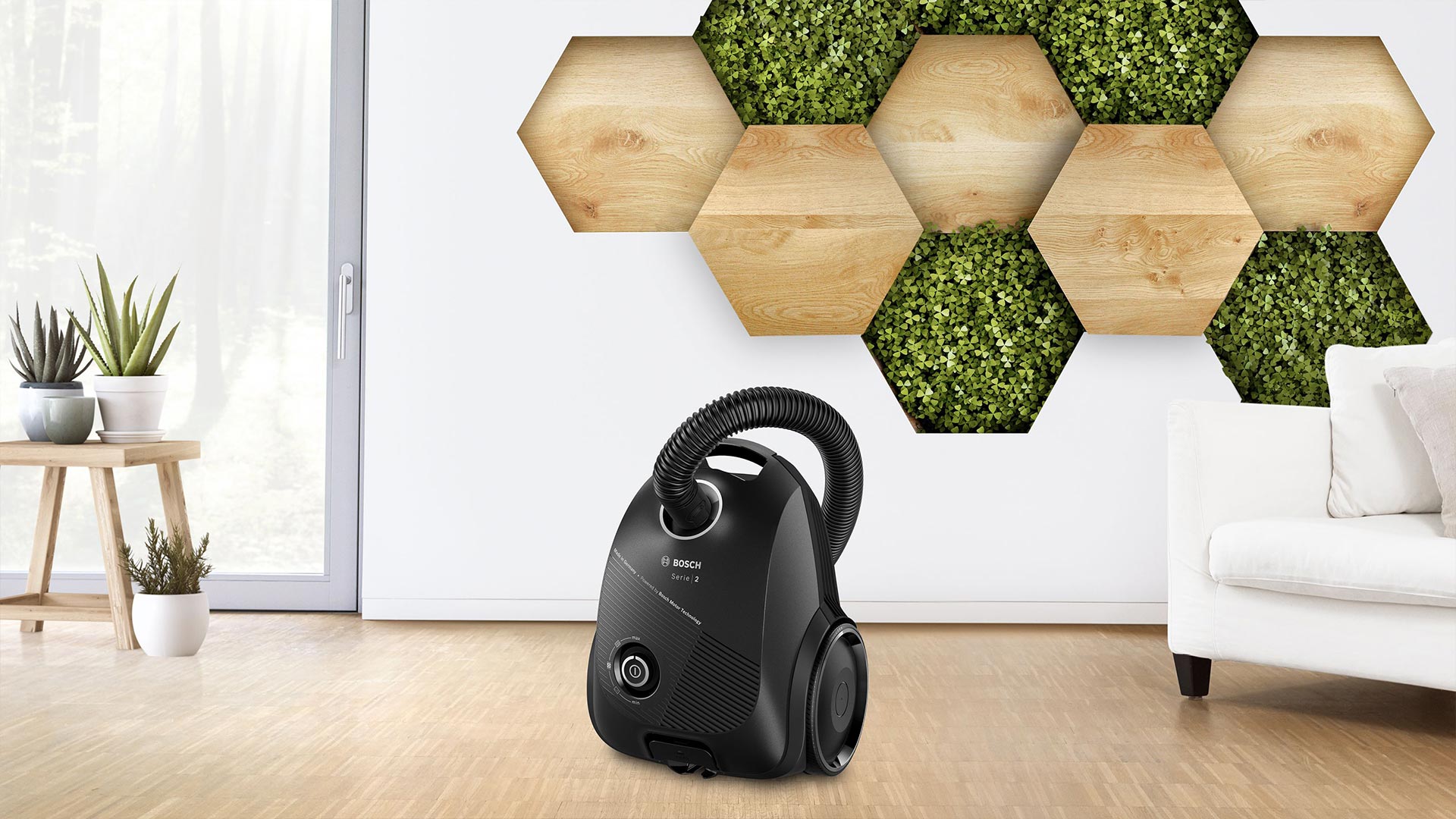 Пилосос з мішком BOSCH BGBS2BA1P