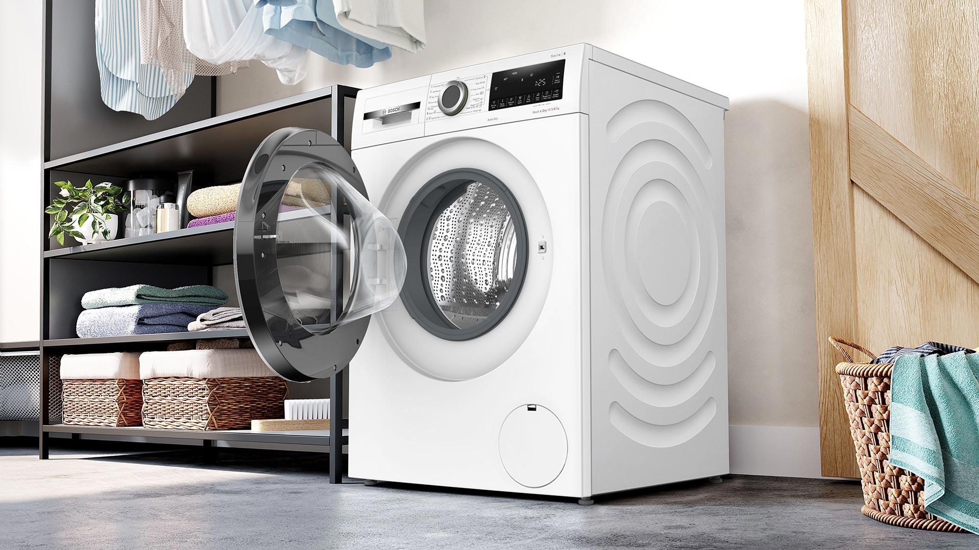 Прально-сушильна машина BOSCH WNA25401ME
