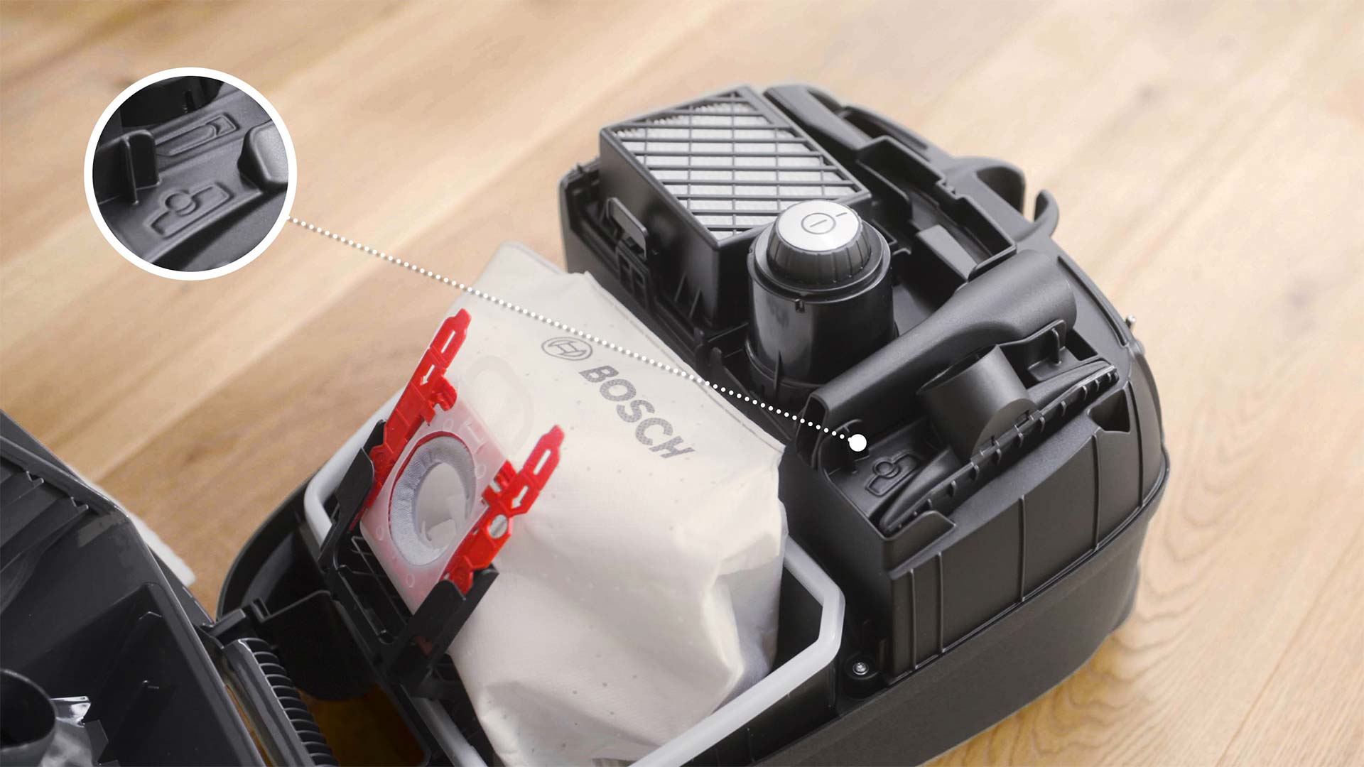 Пилосос з мішком BOSCH BGB41BA1