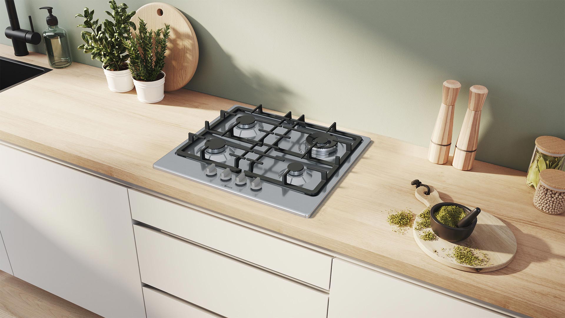 Варильна поверхня BOSCH PGH6B5K90R