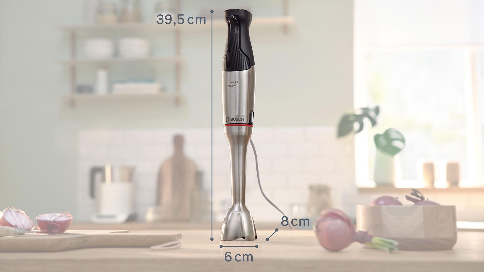 Блендер занурюваний BOSCH MSM6M8X1