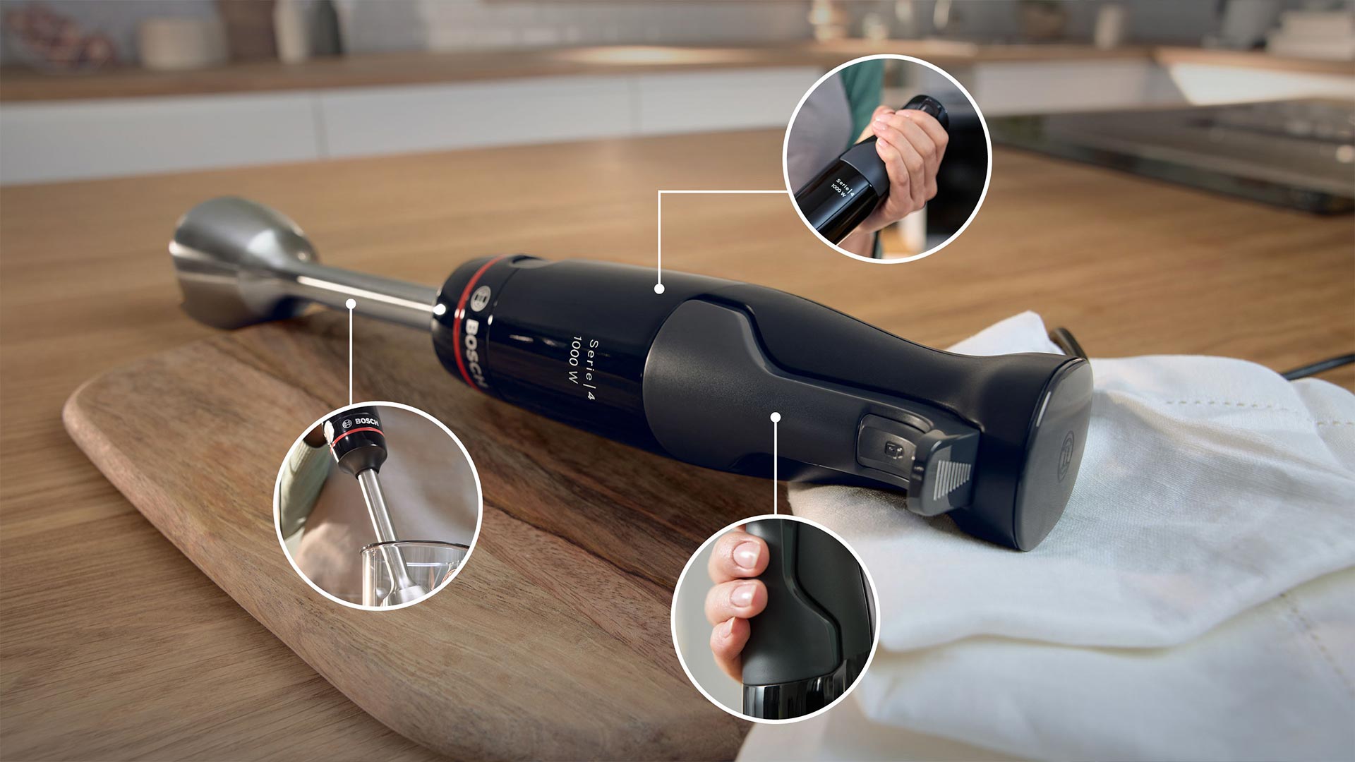 Блендер занурюваний BOSCH MSM4B623